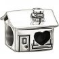 Authentic Chamilia Home Is Where The Heart Is Charm Bead 2010-3106 "Gift Boxed"