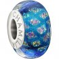 New Authentic Chamilia Opulence Collection - Bright Blue Charm Bead 2410-0007