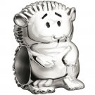Authentic Chamilia Sterling Silver - Hedgehog Charm Bead 2010-3114