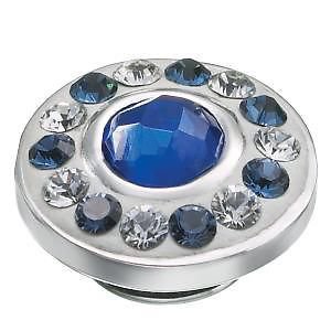 Authentic Kameleon Sterling Silver Sapphire Burst Jewelpop KJP329