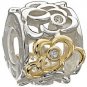 Authentic Chamilia Field of Gold - Clear Swarovski Charm Bead 2210-0756
