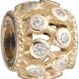 Authentic Chamilia Gilded Sparkle - Clear CZ LA-26