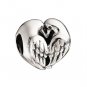 Authentic Chamilia Two Turtle Doves Charm Bead 2010-2990