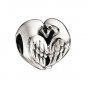 Authentic Chamilia Two Turtle Doves Charm Bead 2010-2990