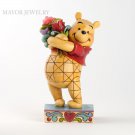 Disney Jim Shore Winnie the Pooh with Flowers Friendship Figurine 4031479 Enesco