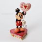 Disney Jim Shore Mickey Mouse with Heart Balloon Figurine 4026087 Enesco New