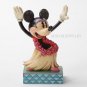 Disney Jim Shore Minnie Mouse Holiday Hula Figurine 4032883 Enesco New