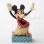 Disney Jim Shore Minnie Mouse Holiday Hula Figurine 4032883 Enesco New