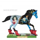 Trail of Painted Ponies Cowgirls Rule Horse Figurine 4026390 Enesco New