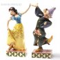 Disney Jim Shore Snow White Dopey and Sneezy Dancing Partners Figurine 4031494