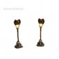 Department 56 Gargoyle Lamp Posts Halloween Snow Village Accessories 4024038 New