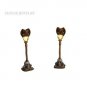 Department 56 Gargoyle Lamp Posts Halloween Snow Village Accessories 4024038 New