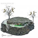 Department 56 Foggy Point Platform Halloween Snow Village Accessories 809379 New