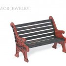 Department 56 Park Bench Halloween Snow Village Accessories 810641 New