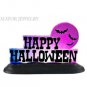 Department 56 Happy Halloween Lit Sign Halloween Village Accessories 4025407 New