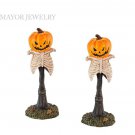 Department 56 Creepy Pumpkin Street Light  Halloween Village Accessories 4025405