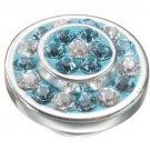 Authentic Kameleon Sterling Silver Blue Calypso Wedding Jewelpop KJP464