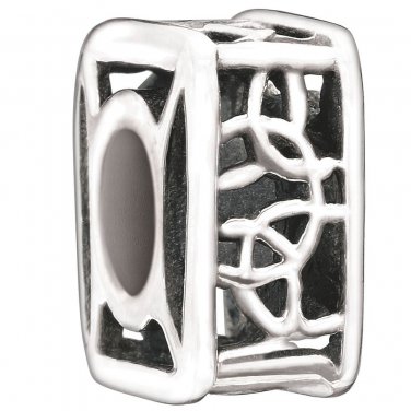 Authentic Chamilia Lattice Charm Bead 2010-3036 "Gift Boxed"