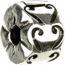 Authentic Chamilia  Scrolled Lock Charm Bead MB-24 "Gift Boxed" RETIRED