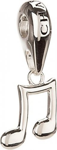 Authentic Chamilia Hanging Music Note Charm Bead GH-36 "Gift Boxed"