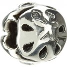 Authentic Chamilia Sterling Silver Sand Dollar Charm Bead GA-126 Gift Boxed