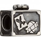 Authentic Chamilia Sterling Silver Vintage Suitcase Charm Bead GA-123 Gift Boxed