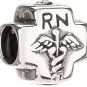 Authentic Chamilia Sterling Silver Nurse Charm Bead GO-4 "Gift Boxed"