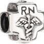 Authentic Chamilia Sterling Silver Nurse Charm Bead GO-4 "Gift Boxed"