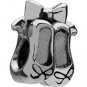 Authentic Chamilia Sterling Silver Ballet Charm Bead GD-5 "Gift Boxed"
