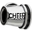 Authentic Chamilia Sterling Silver Cheer Charm Bead GD-3 "Gift Boxed"