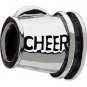Authentic Chamilia Sterling Silver Cheer Charm Bead GD-3 "Gift Boxed"