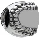 Authentic Chamilia Sterling Silver Baseball Charm Bead GD-2 "Gift Boxed"