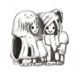 Authentic Chamilia Sister Sister Charm Bead 2010-3031 "Gift Boxed"