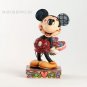 Disney Jim Shore Mickey Mouse Love Struck With Kisses Figurine 4031477 Enesco