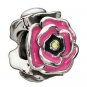 Authentic Chamilia Simply Rosy  Enamel Bead Charm 2020-0648