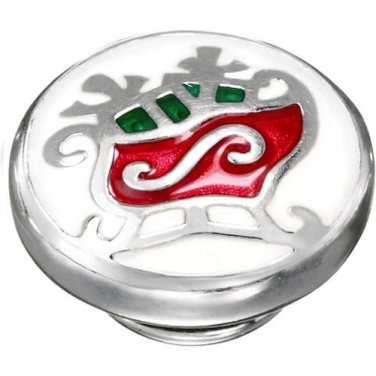 Authentic Kameleon KJP704 - Santa Sleigh JewelPop