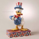 Disney Jim Shore Donald Duck American Patriotic Flag America 4027134 Enesco New