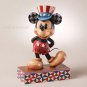 Disney Jim Shore Mickey Mouse American Patriotic Flag America 4027133 Enesco New