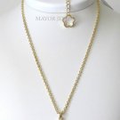 Authentic Lauren G Adams Flower Pendant Child's Necklace PB-46401G 53265