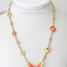 Authentic Lauren G Adams Dream Garden Child's Butterfly Necklace NB-74801G 80461