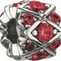 Authentic Chamilia Shimmering Stones - Red Swarovski JB-36C