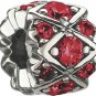 Authentic Chamilia Shimmering Stones - Red Swarovski JB-36C