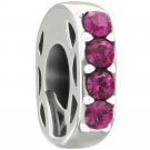 Authentic Chamilia Simple Elegance - Fuchsia Swarovski 2025-0918