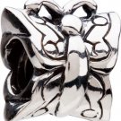 Authentic Chamilia Butterfly Sterling Silver Charm Bead GB-3 "Gift Boxed"