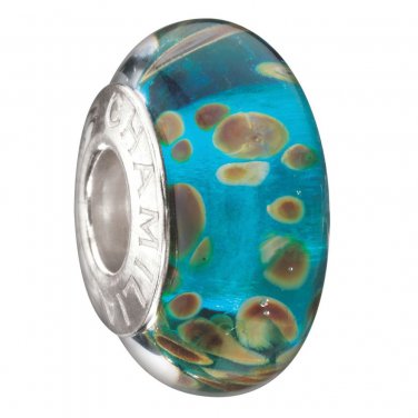 Authentic Chamilia Aqua Reef Charm Bead OB-150