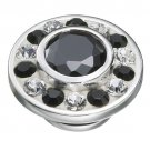 Authentic Kameleon Sterling Silver Ebony Burst Jewelpop KJP336