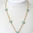 Authentic Lauren G Adams Lovely Hearts Child's Necklace NB-685021G 80476