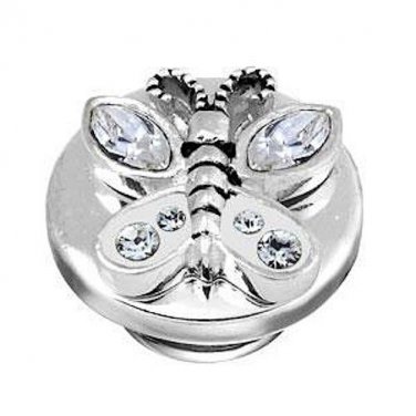 Authentic Kameleon KJP374 - Crystal Butterfly JewelPop