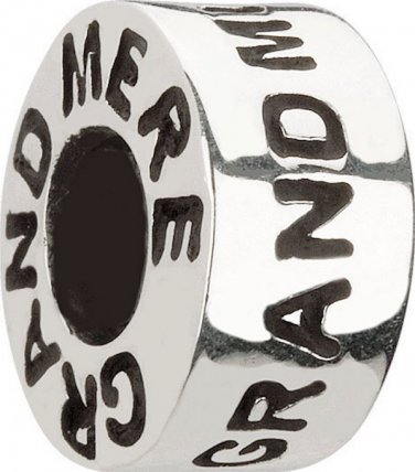 Authentic Chamilia Grandmother Charm Bead GE-15 "Gift Boxed"
