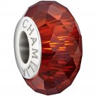 Authentic Chamilia Jeweled Collection - Red Charm Bead 2410-0010 "Gift Boxed"